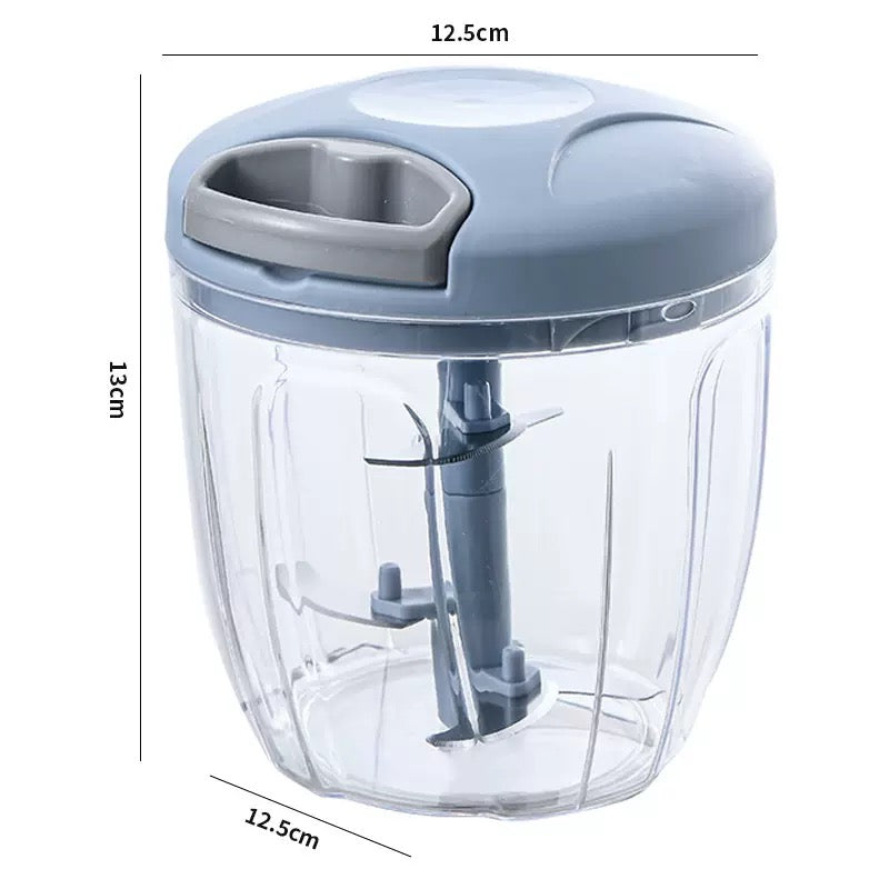DailyWow⢠Pro Manual Food Chopper - 3-Second Magic Prep